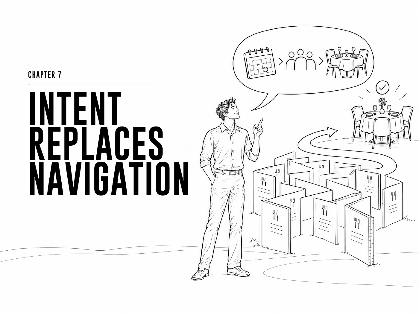 Chapter 07: Intent Replaces Navigation — original book illustration