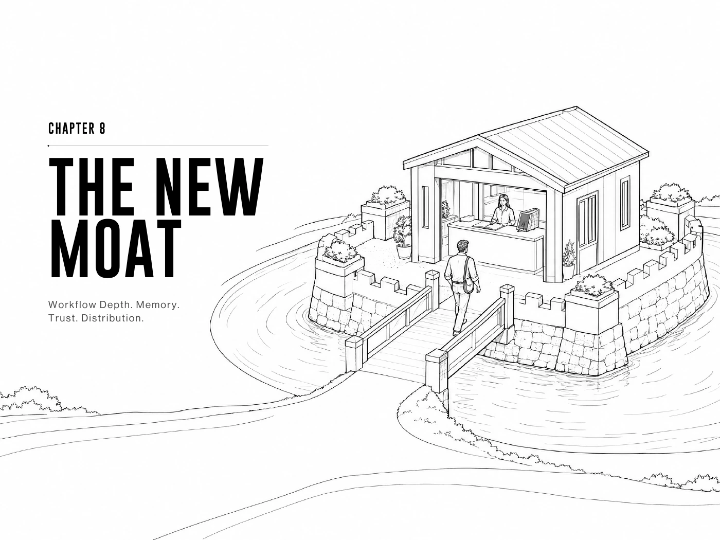 Chapter 08: The New Moat — original book illustration